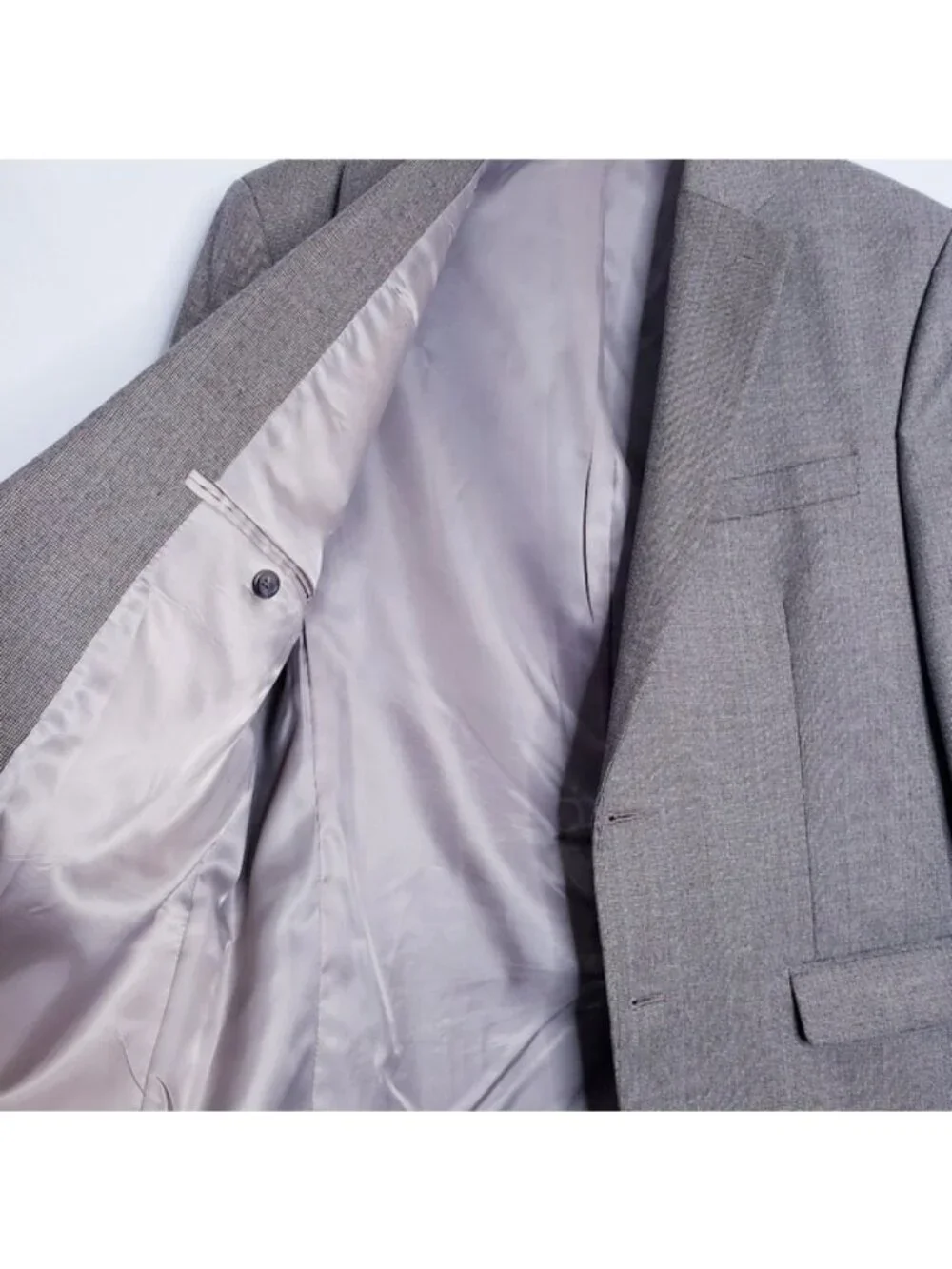Chaps Tan Suit Jacket Blazer Sport Coat Men's Size 42R